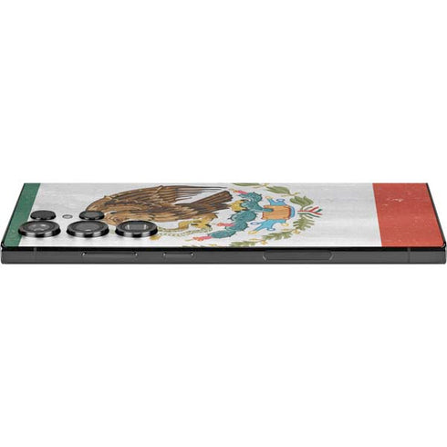 Mexico Flag Distressed Galaxy S25 Ultra Skin